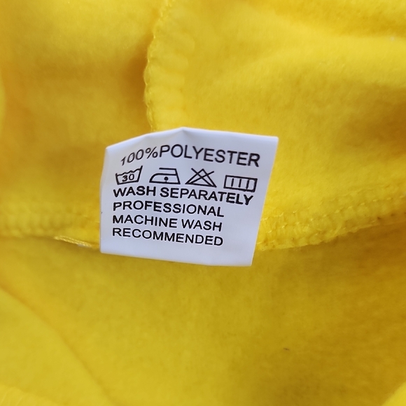 Yellow Graphic Hoodie - Picture 3 of 5